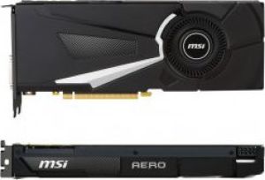 Karta graficzna MSI GeForce GTX 1080 Aero 8GB OC GDDR5X (256 bit) HDMI, DVI, 3x DP, BOX (GTX 1080 AERO 8G OC) 3