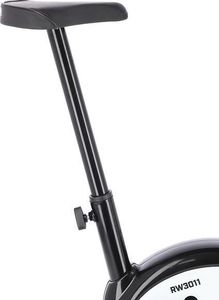 Rower stacjonarny One Fitness treningowy mechaniczny RW3011 czarno-biały 8