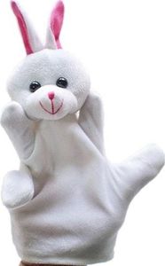 Pacynka pluszowa maskotka na rękę kukiełka królik 1