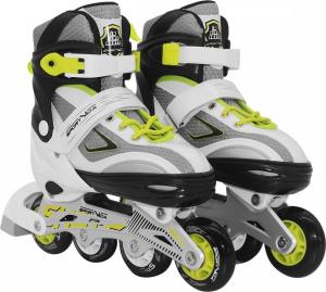 Rolki SportVida SV-LG0051 rekreacyjne regulowane szare r. 31-34 1
