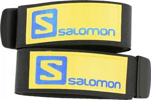Salomon Zapinki rzepy do nart Salomon Żółto-niebieskie 1
