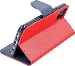 Kabura Fancy Book do OPPO FIND X3 PRO czerwony / granatowy 2