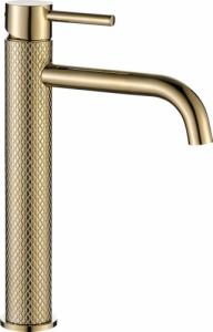 Bateria umywalkowa Rea Rea Bateria Umywalkowa GUSTO TWO Light Gold Wysoka 1
