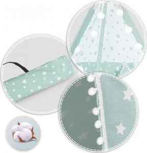 Ricokids Namiot tipi ze światełkami miętowy 5