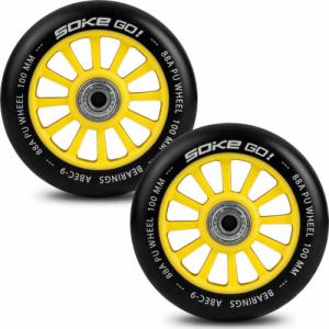 Soke Kółka do hulajnogi 100 mm żółte 2 szt. 5