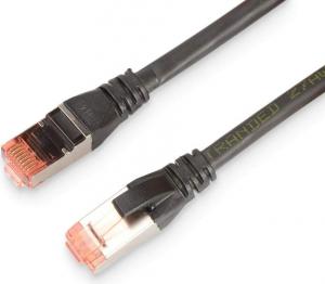 Telegärtner Patchkabel, S/FTP, PiMF, Cat 6A (ISO/IEC), czarny, 3,0 m (L00002A0117) 2