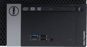 Komputer Dell OptiPlex 7050 TW Intel Core i5-7500 8 GB 128 GB SSD Windows 10 Pro 2