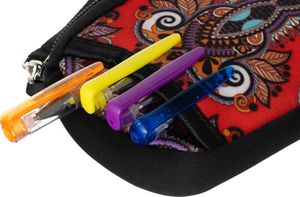 Piórnik Loren Kolorowy piórnik młodzieżowy portmonetka LOREN 529-4 3