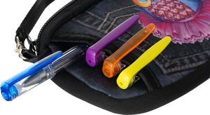 Piórnik Loren Kolorowy piórnik młodzieżowy portmonetka LOREN 529-12 3