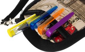 Piórnik Loren Kolorowy piórnik młodzieżowy portmonetka LOREN 529-2 3