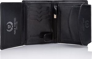 Paolo Peruzzi Portfel damski czarny RFID T-12-BL 4