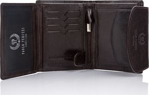 Paolo Peruzzi Portfel damski brązowy PAOLO PERUZZI RFID T-12-BR 5