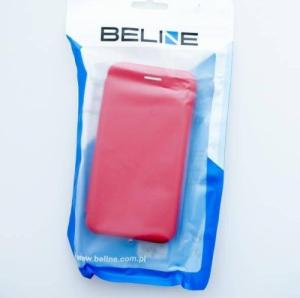 Beline Beline Etui Book Magnetic Xiaomi Redmi Note 10 5G czerwony/red 3