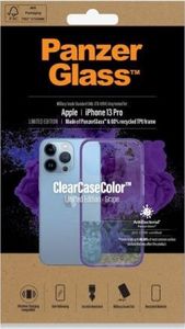 PanzerGlass PanzerGlass ClearCase iPhone 13 Pro 6.1" Antibacterial Military grade Grape 0337 1