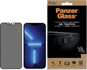 PanzerGlass PanzerGlass E2E Microfracture iPhone 13 Pro Max 6,7" Case Friendly CamSlider Privacy Antibacterial czarny/black P2749 1