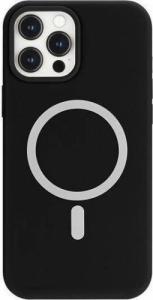Mercury Mercury MagSafe Silicone iPhone 12 Pro Max 6.7" czarny/black 1