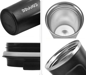 Aptel AG369B KUBEK TERMICZNY STAL NIERDZEWNA 510ml czarny 4