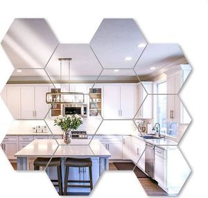 Aptel AG543D PANELE ŚCIENNE LUSTRA AKRYLOWE 17,5x15,5cm DEKORACJA 12szt 2