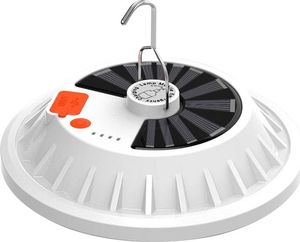 Aptel ZD13A LAMPA CAMPINGOWA WYJAZDOWA SOLAR LED IP65 30W biała 2