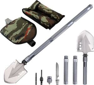 Aptel AG518C SURVIVAL ZESTAW 16w1 SAPERKA WOJSKOWA MOTYKA PIŁA 1