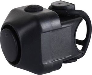 Aptel Ag496 Dzwonek Rowerowy Elektryczny Na Kierownicę Bezprzewodowy Czarny 2