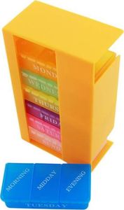 Aptel AG424B POJEMNIK ORGANIZER NA LEKI NA 7 DNI 20x11x3cm 4