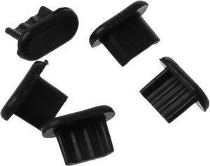 Aptel AK327 ZATYCZKI DO PORTÓW CHRONIĄCE PRZEZ KURZEM ZAŚLEPKI zest. 10szt czarne 3