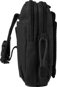 Aptel Bq11a Nerka Biodrówka Saszetka Na Pasek Spodni 16x10x6 Cm Czarna 5