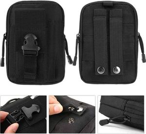 Aptel Bq11a Nerka Biodrówka Saszetka Na Pasek Spodni 16x10x6 Cm Czarna 6