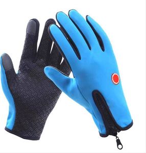 Aptel Rękawice Zimowe Do Obsługi Smartfona BQ19L, XL Niebieskie 2