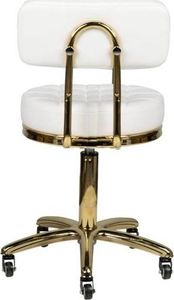 Activeshop Krzesło kosmetyczne GOLD AM-961 białe universal 5