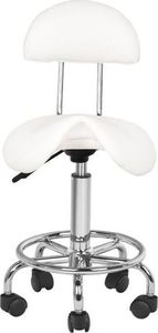 Activeshop Taboret kosmetyczny 6001 biały universal 2