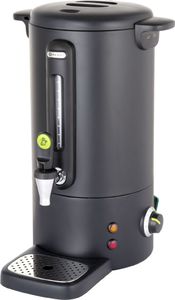 Hendi Warnik podgrzewacz do kawy z niekapiącym kranem czarny Concept Line 10 l - 211458 Warnik podgrzewacz do kawy z niekapiącym kranem czarny Concept Line 10 l - 211458 2