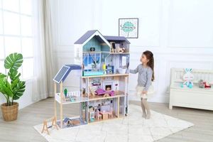 Ecotoys Domek dla lalek Rezydencja Maya 28 el. 4