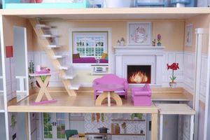 Ecotoys Domek dla lalek Rezydencja Maya 28 el. 7