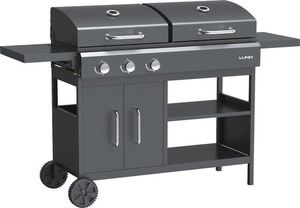 Lund 99649 Grill ogrodowy gazowo-węglowy 8.4 kW 38 cm x 47.5 cm 3