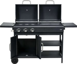 Lund 99649 Grill ogrodowy gazowo-węglowy 8.4 kW 38 cm x 47.5 cm 4