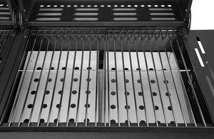 Lund 99649 Grill ogrodowy gazowo-węglowy 8.4 kW 38 cm x 47.5 cm 6