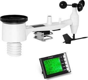 Stacja pogodowa Steinberg Bezprzewodowa stacja meteorologiczna pogodowa 9 zjawisk LCD 100m Bezprzewodowa stacja meteorologiczna pogodowa 9 zjawisk LCD 100m 2