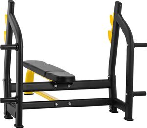 Gymrex Ławka treningowa do wyciskania ze stojakami pod sztangę prosta 155-190 cm do 135 kg 3