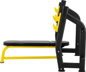 Gymrex Ławka treningowa do wyciskania ze stojakami pod sztangę prosta 155-190 cm do 135 kg 5