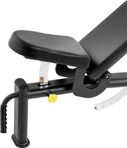 Gymrex Ławka treningowa do ćwiczeń regulowana składana 9 poziomów do 135 kg Ławka treningowa do ćwiczeń regulowana składana 9 poziomów do 135 kg 4