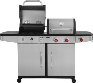 Yato Brak Grill ogrodowy gazowo-węglowy 8.2 kW 42 cm x 45 cm 3