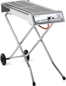 Hendi Xenon Pro Grill ogrodowy gazowy 7.5 kW 26 cm x 86 cm 2