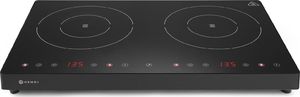 Płyta wolnostojąca Hendi Kuchenka indukcyjna nastawna z panelem dotykowym 2 pola grzewcze Black Line śr. 23 cm 3500 W - Hendi 239414 Kuchenka indukcyjna nastawna z panelem dotykowym 2 pola grzewcze Black Line śr. 23 cm 3500 W - Hendi 239414 2