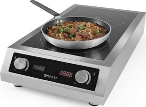 Płyta wolnostojąca Hendi Kuchenka indukcyjna podwójna 2x 3500W model 7000 Hendi 239346 Kuchenka indukcyjna podwójna 2x 3500W model 7000 Hendi 239346 2