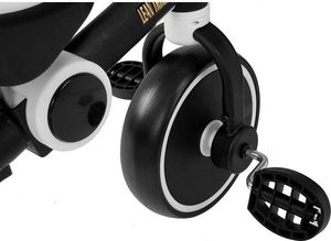 Lean Sport Rower Na Pedały Biegowy Trójkołowy Czarno-Biały 4