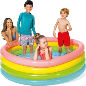 Intex Basen dmuchany Tęcza 4 pierścienie 168 x 46 cm (56441) 3