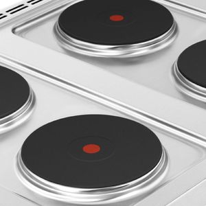 Płyta wolnostojąca Royal Catering Kuchnia elektryczna 4-płytowa nastawna śr. 22 cm 4 x 2600 W 400 V ITALY Kuchnia elektryczna 4-płytowa nastawna śr. 22 cm 4 x 2600 W 400 V ITALY 4