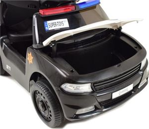 Import SUPER-TOYS Jeździk Policja Czarny (CH9958) 19